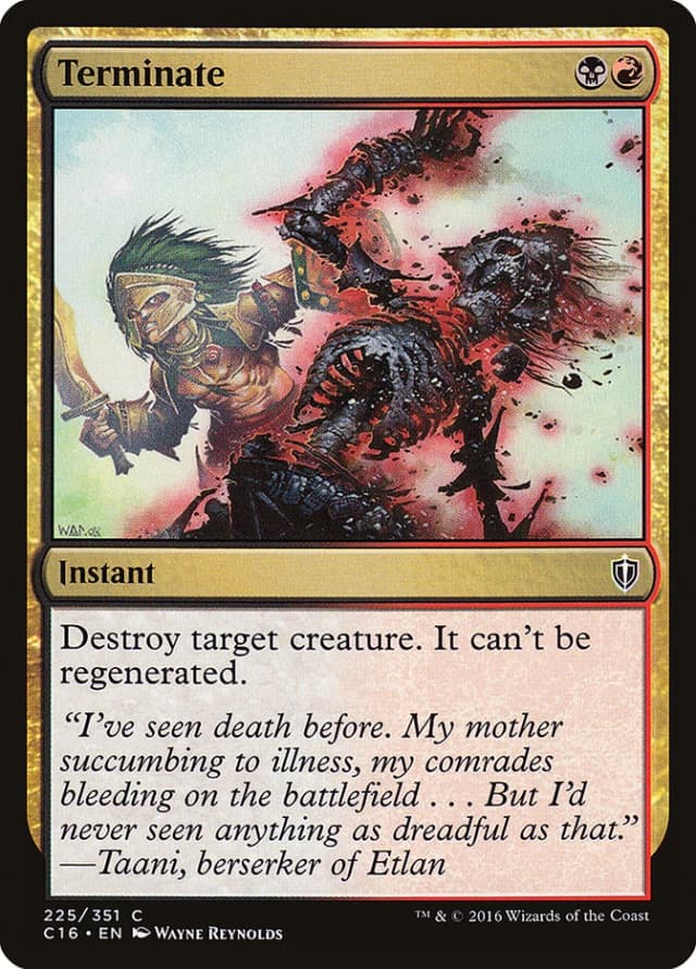 Terminate image
