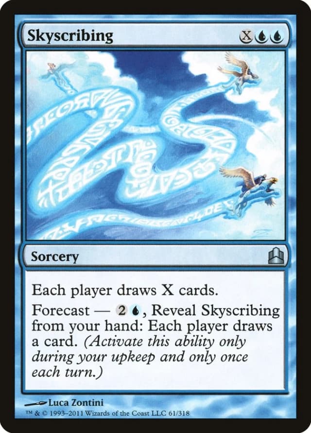 Skyscribing image