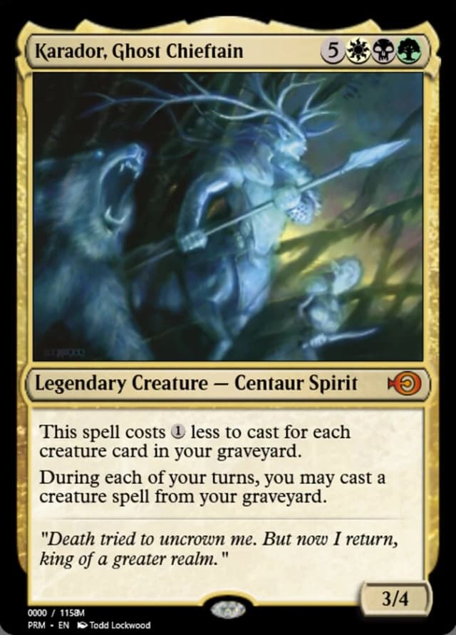 Karador, Ghost Chieftain image