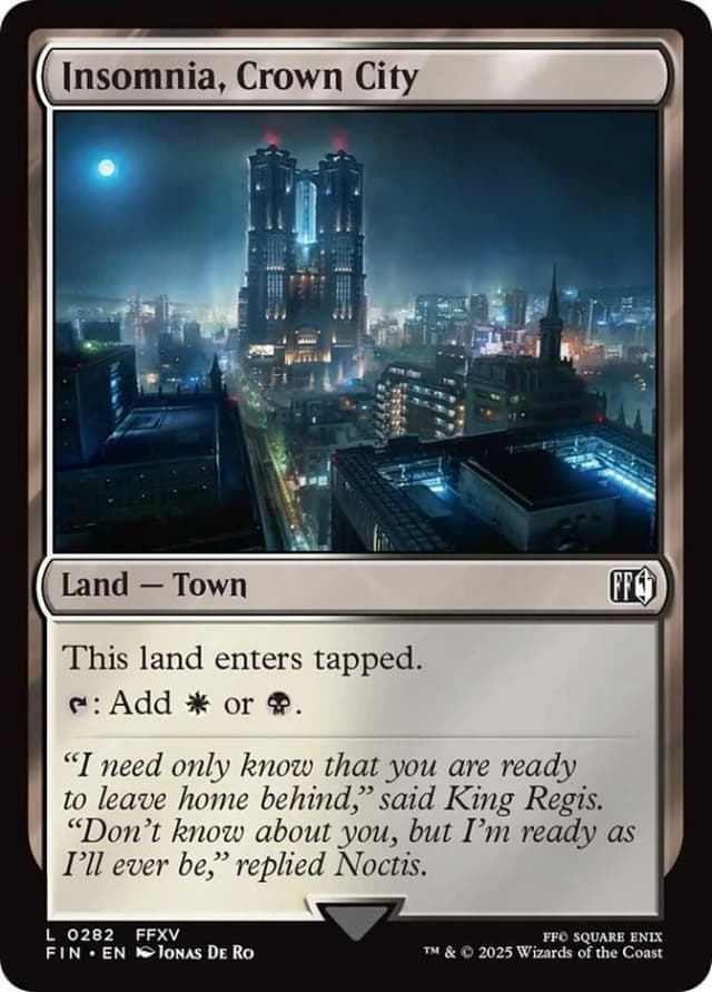 Insomnia, Crown City image