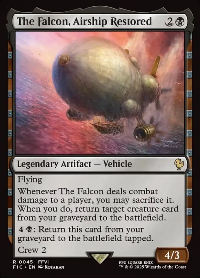 The Falcon, Airship Restored image