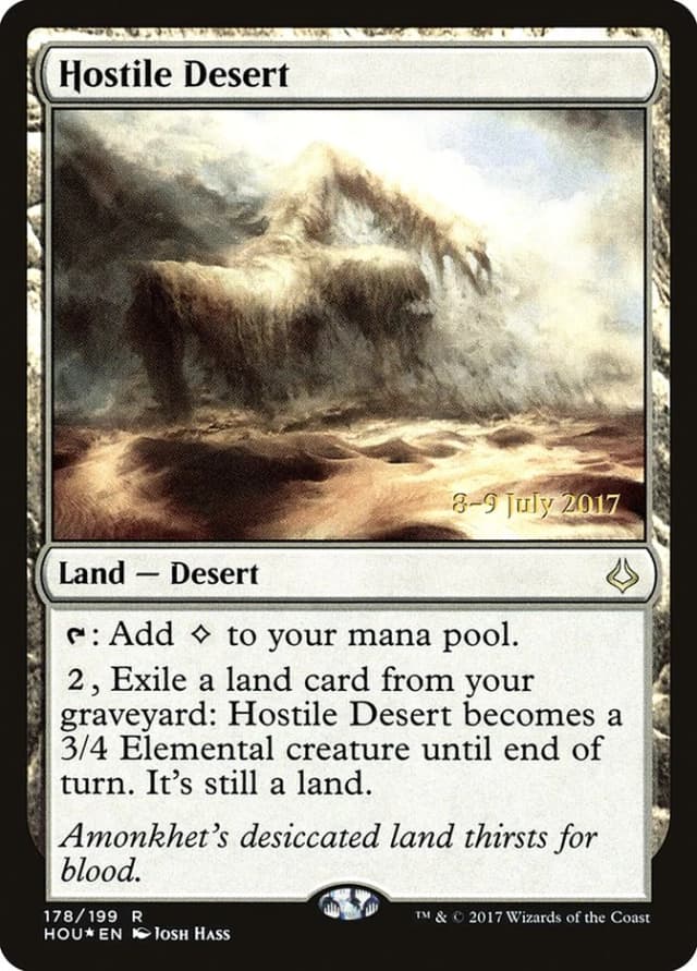 Hostile Desert image