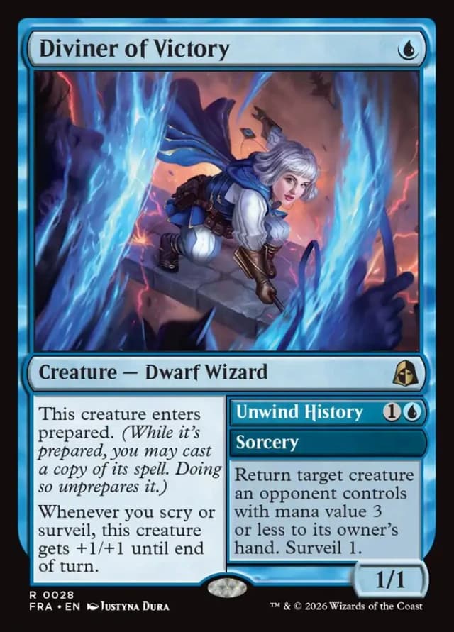 Diviner of Victory // Unwind History image