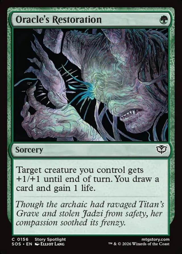 Oracle's Restoration image