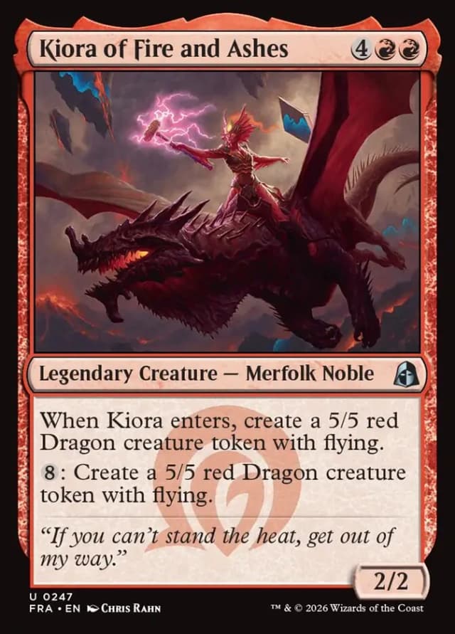 Kiora of Fire and Ashes image