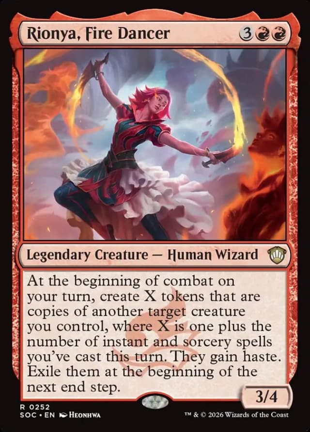 Rionya, Fire Dancer image