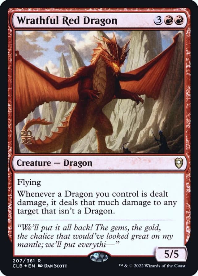 Wrathful Red Dragon image