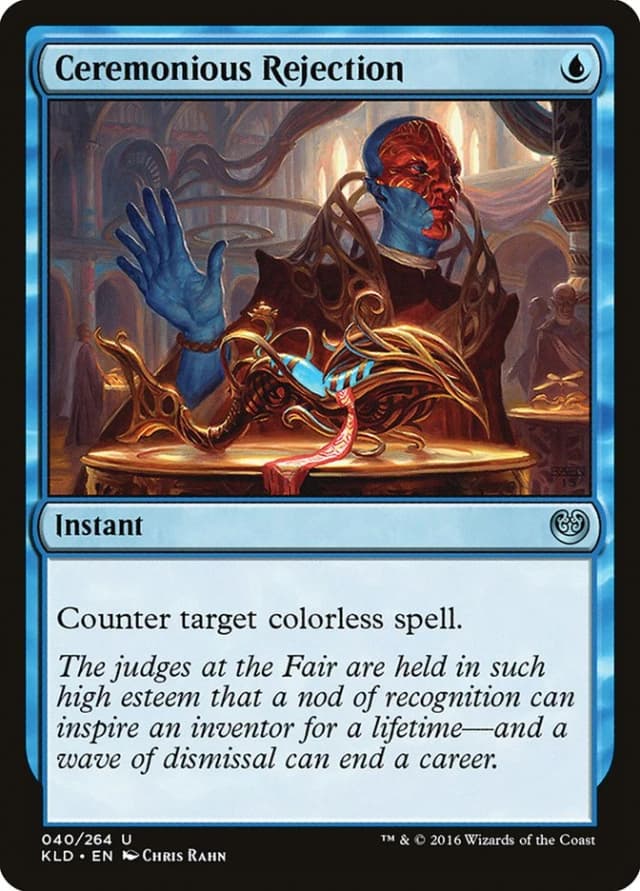Ceremonious Rejection image
