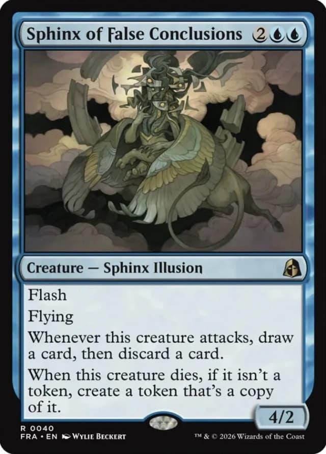 Sphinx of False Conclusions image