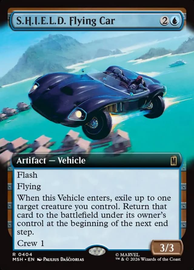 S.H.I.E.L.D. Flying Car image