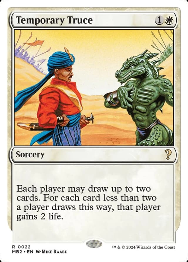 Temporary Truce image