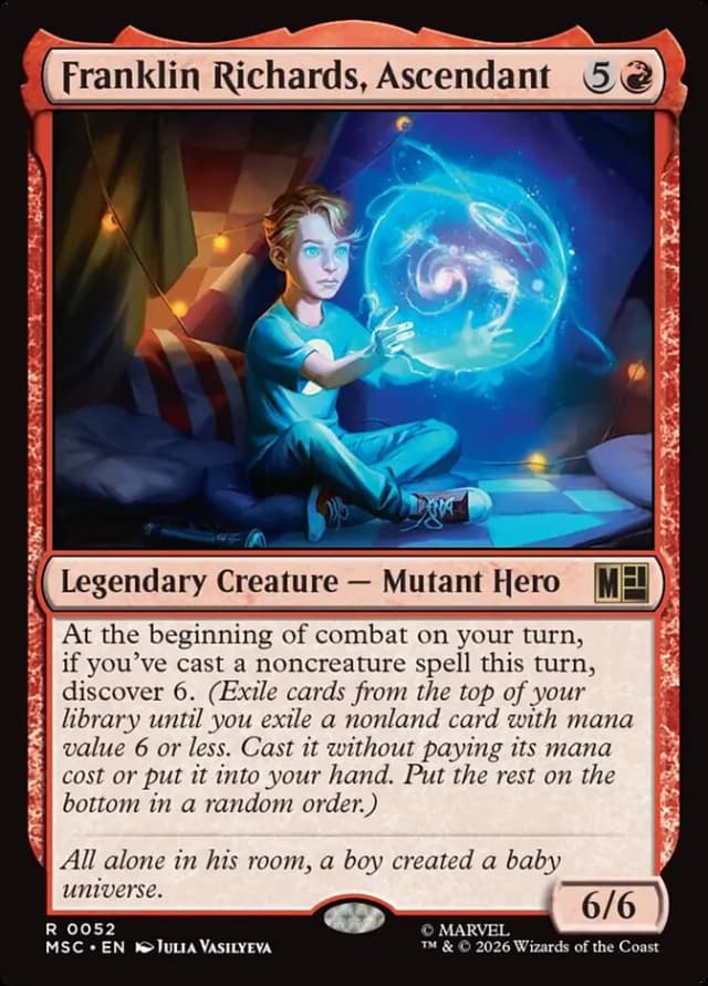 Franklin Richards, Ascendant image