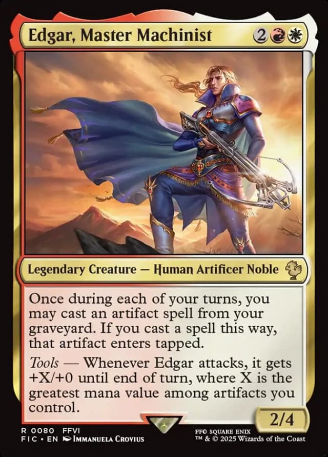 Edgar, Master Machinist image