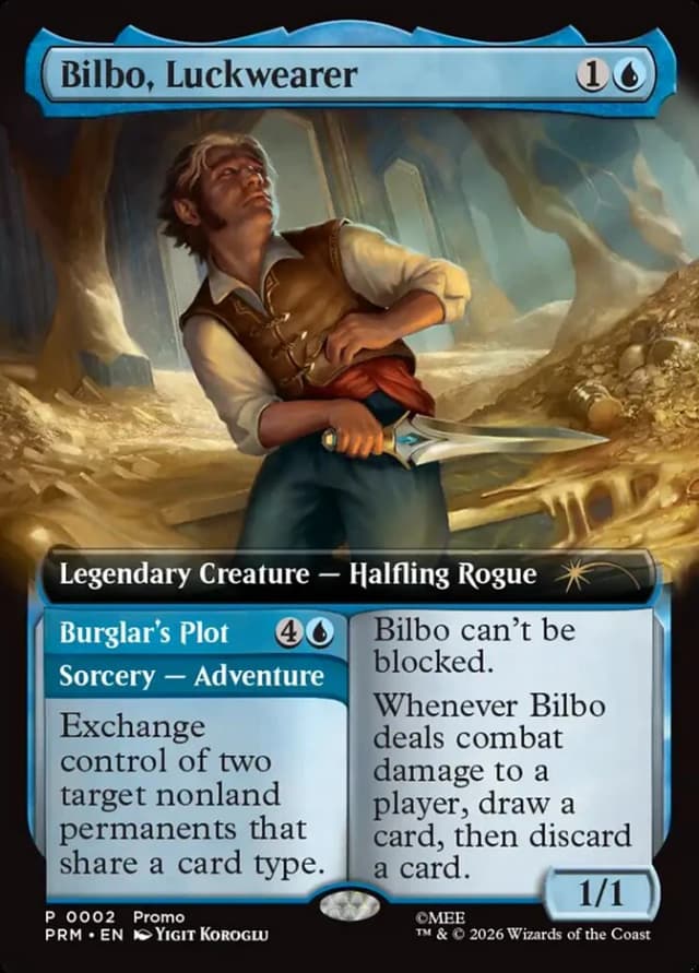 Bilbo, Luckwearer // Burglar's Plot image