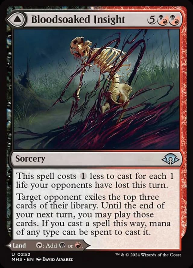 Bloodsoaked Insight // Sanguine Morass image