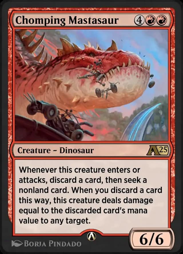 Chomping Mastasaur image