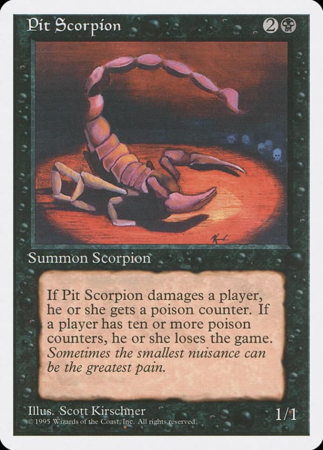 Pit Scorpion image
