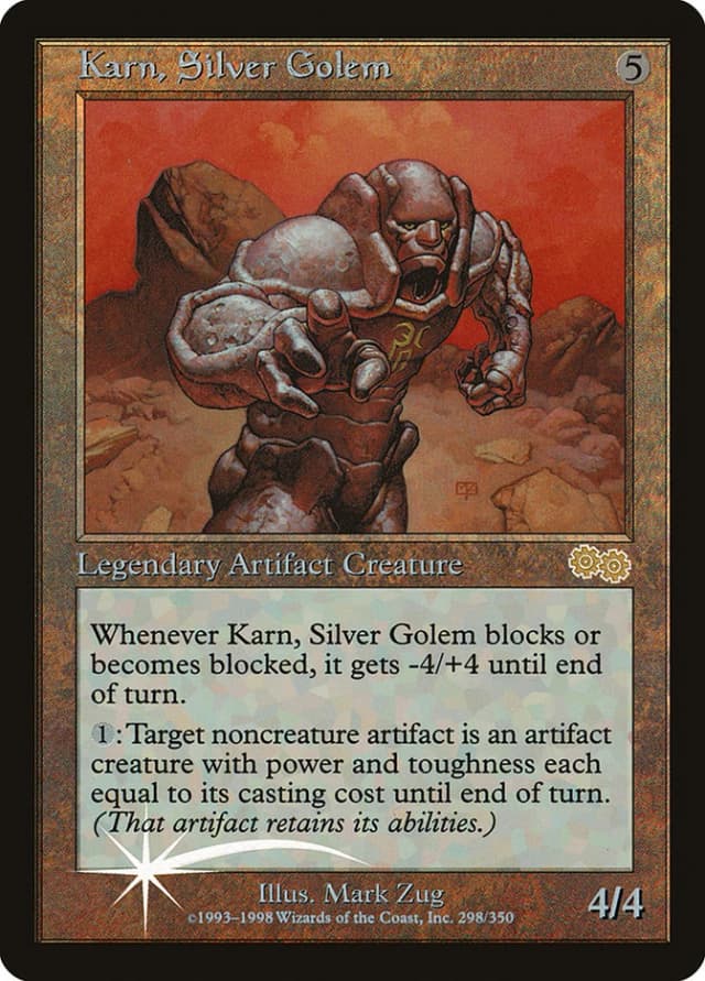 Karn, Silver Golem image