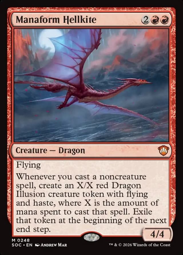 Manaform Hellkite image
