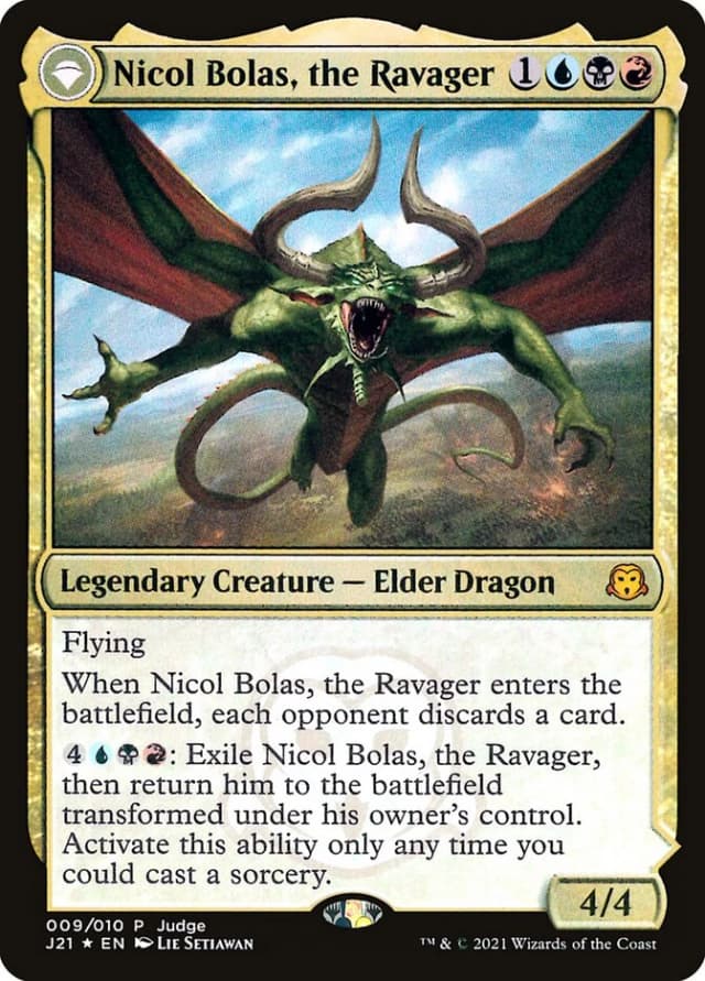 Nicol Bolas, the Ravager // Nicol Bolas, the Arisen image