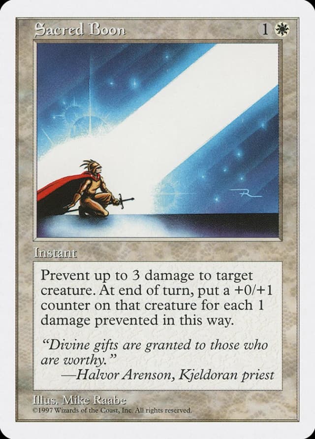 Sacred Boon image
