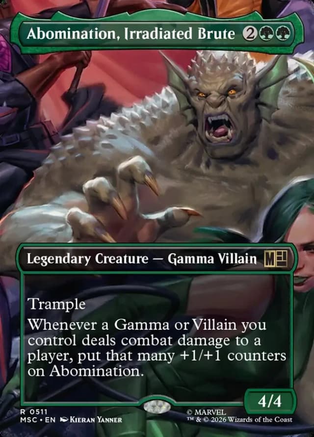 Abomination, Irradiated Brute image