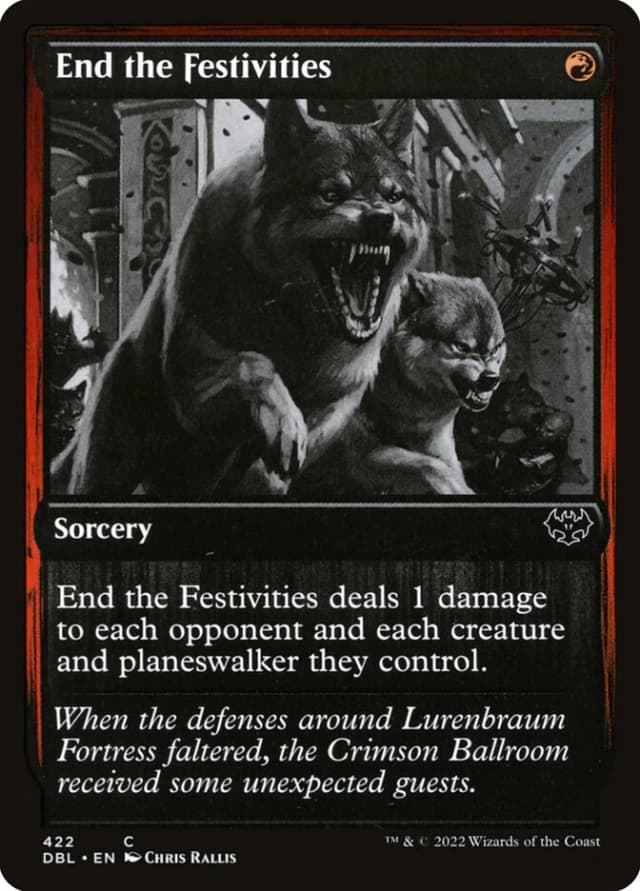 End the Festivities image