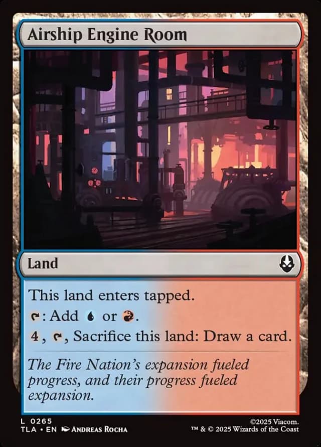 Airship Engine Room image