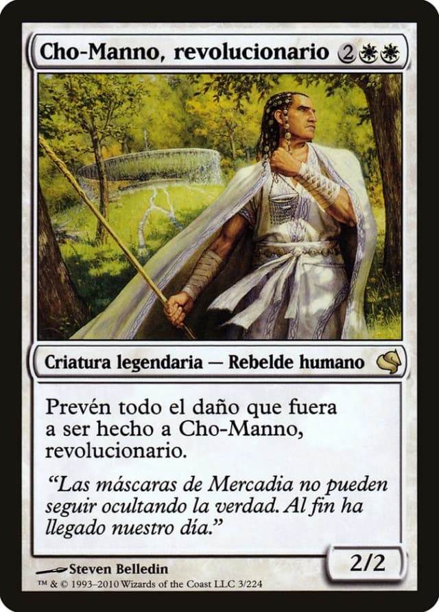 Cho-Manno, Revolutionary image