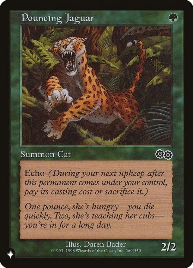 Pouncing Jaguar image
