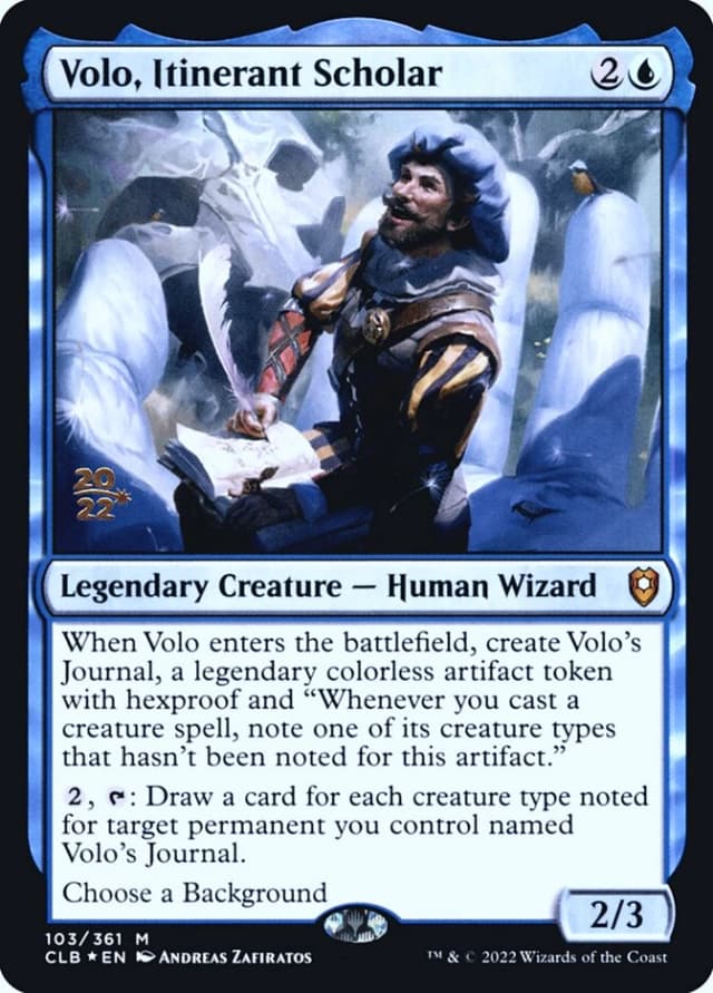 Volo, Itinerant Scholar image