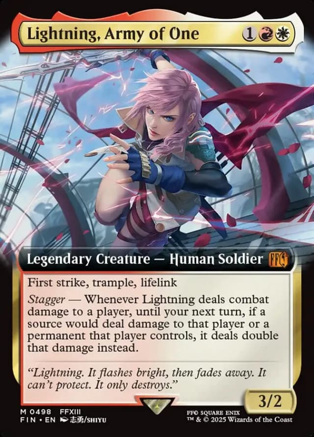 Lightning, Army of One image