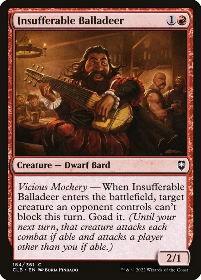 Insufferable Balladeer image