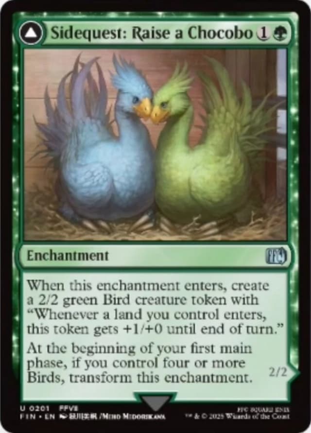 Sidequest: Raise a Chocobo // Black Chocobo image