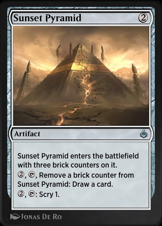Sunset Pyramid image