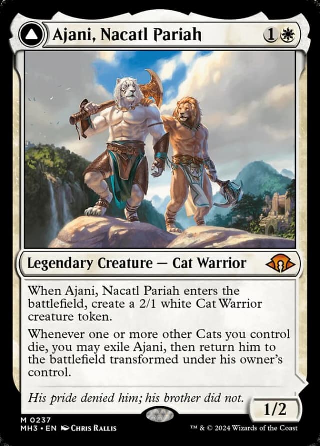 Ajani, Nacatl Pariah // Ajani, Nacatl Avenger image