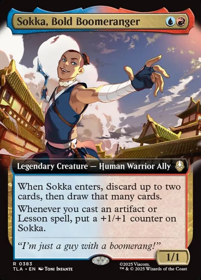 Sokka, Bold Boomeranger image