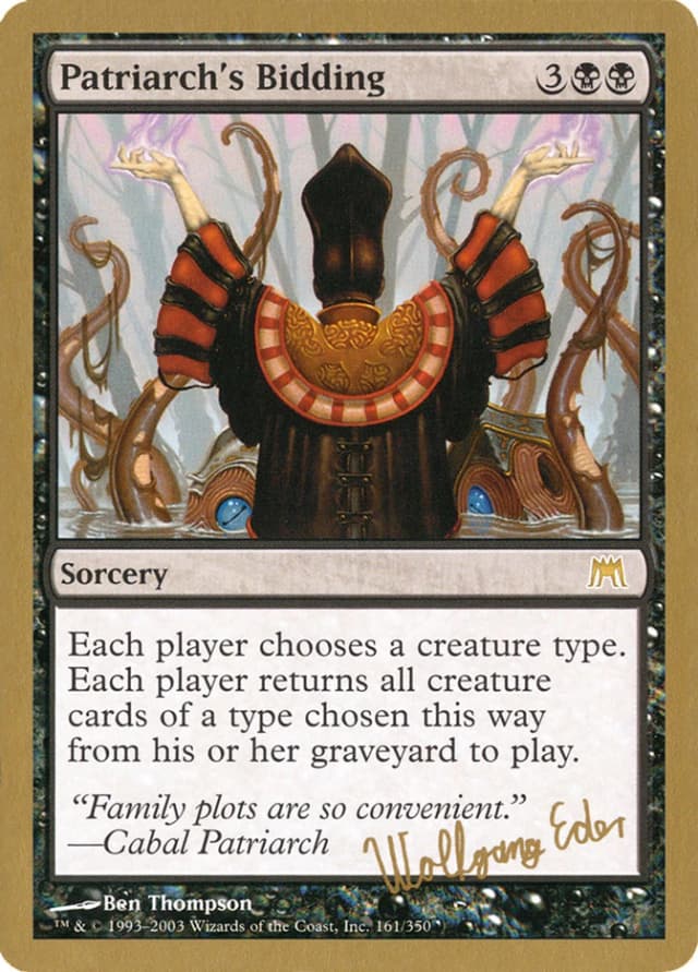 Patriarch's Bidding image