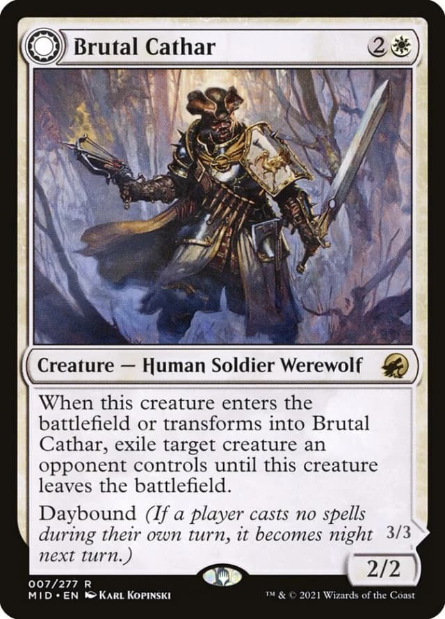 Brutal Cathar // Moonrage Brute image