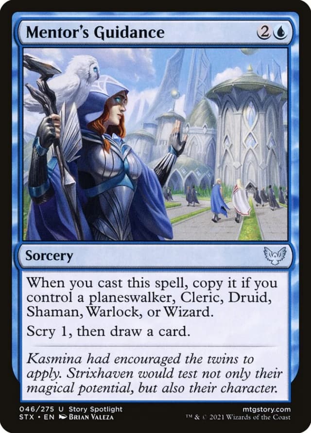 Mentor's Guidance image