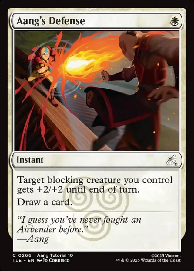 Aang's Defense image