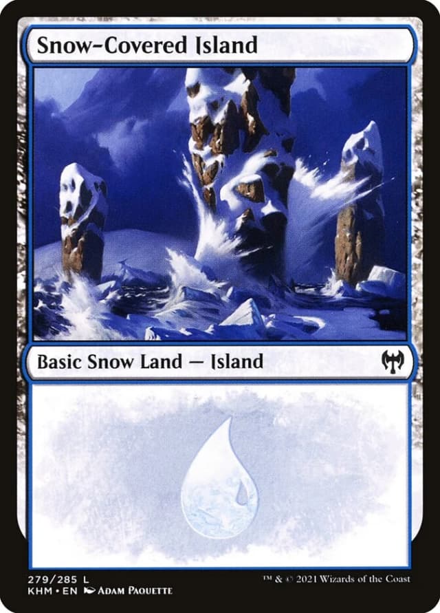 Snow-Covered Island image