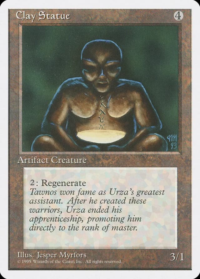 Clay Statue image