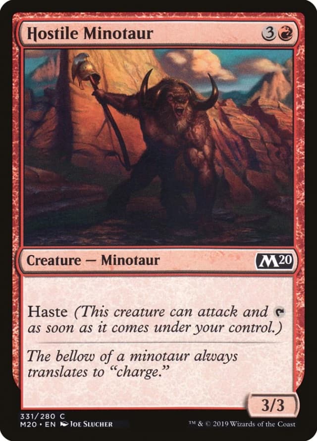 Hostile Minotaur image