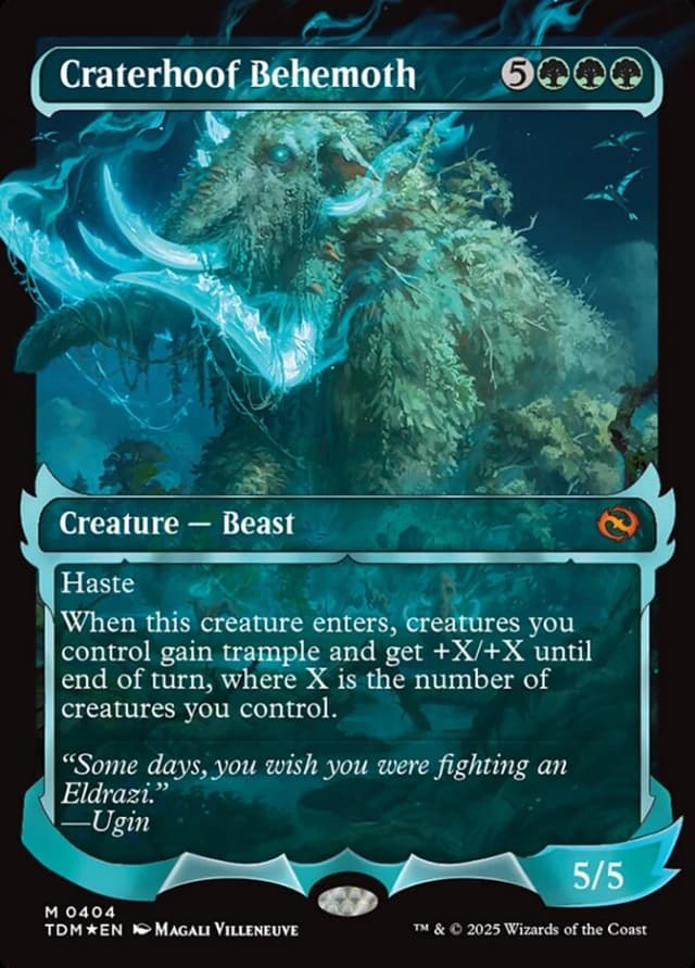 Craterhoof Behemoth image