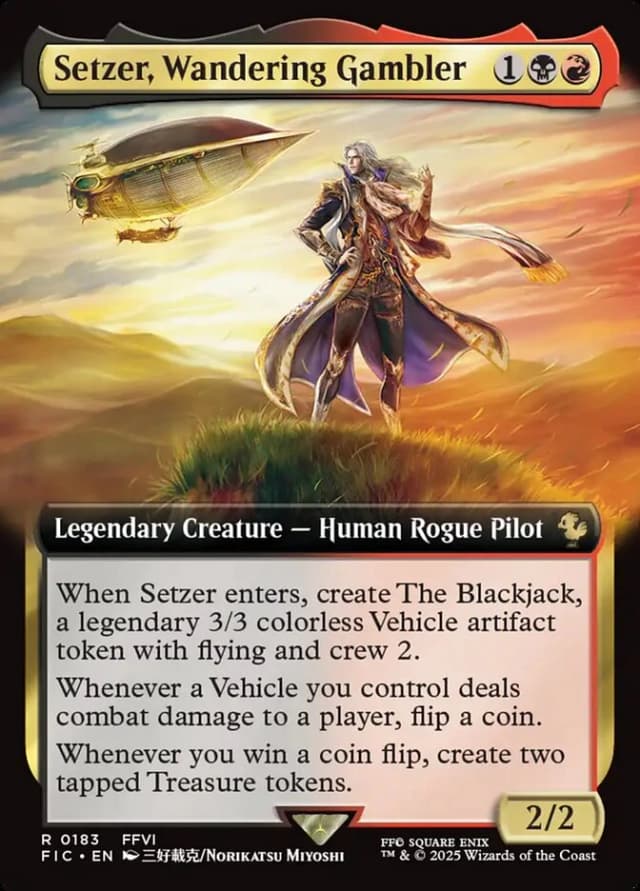 Setzer, Wandering Gambler image