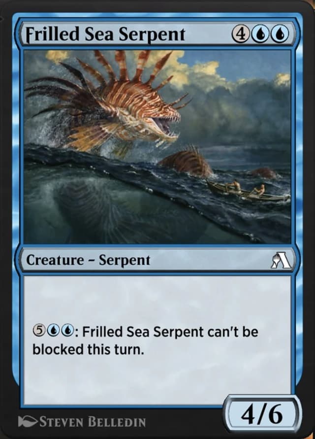 Frilled Sea Serpent image