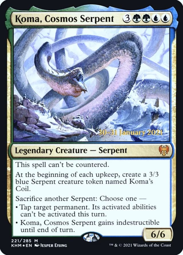 Koma, Cosmos Serpent image