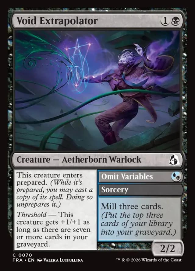 Void Extrapolator // Omit Variables image