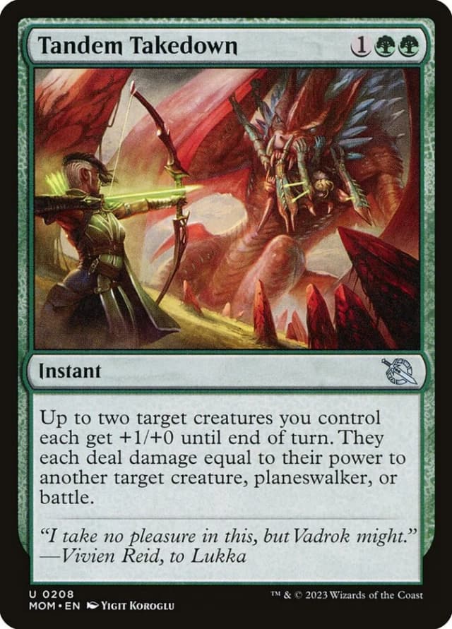 Tandem Takedown image